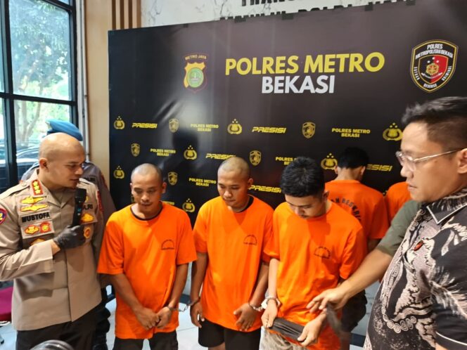 
					Polres Metro Bekasi Ungkap Sindikat Curanmor, Libatkan Residivis hingga Joki