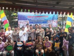 Polres Metro Jakarta Pusat Gelar Jum’at Curhat Plus di Kelurahan Cideng