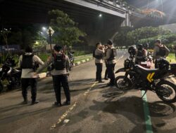 Patroli Gabungan Skala Besar, Polres Metro Bekasi Kota Ciptakan Rasa Aman Warga