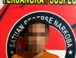 Polres Muara Enim Berhasil Ringkus Pengedar Narkoba di Desa Cinta Kasih