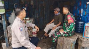 Sinergi TNI–Polri di Mustikasari, Warga Diimbau Waspada Curanmor dan Penipuan Online