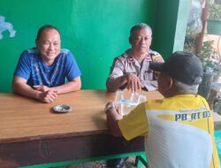 Bhabinkamtibmas Pedurenan Monitoring Wilayah dan Kunjungan Warga