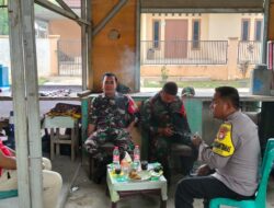 Sinergitas TNI-Polri dan Pemerintah Kelurahan Jatirasa, Perkuat Keamanan Wilayah