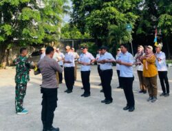 Sinergitas TNI–Polri dan ASN di Medansatria Latih PBB Sambut HUT RI ke-80
