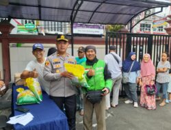 Polsek Bekasi Selatan Gelar Gerakan Pangan Murah, Pastikan Ketersediaan dan Keterjangkauan Bahan Pokok