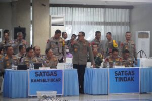 Brimob Polda Metro Jaya Perkuat Pengamanan HUT RI ke-80 Melalui Tactical Floor Game