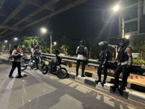 Patroli Perintis Presisi Polres Metro Bekasi Kota Antisipasi Kejahatan Jalanan Dini Hari