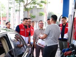 Kunjungan Executive General Manager Pertamina Ke SPBU KM 57 Dan Fasilitas Pertamina Balongan