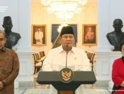 Pernyataan Sikap Presiden Prabowo Subianto Di Istana Negara Jakarta