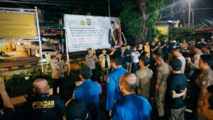 Polsek Ciputat Timur Gelar Patroli Gabungan Skala Besar, Wilayah Kondusif