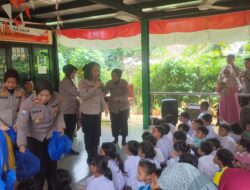 Polda Metro Jaya Gelar Bakti Sosial dan Trauma Healing di Bendungan Hilir