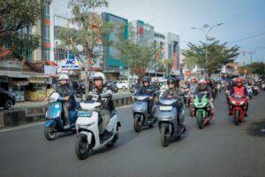 Gubernur Lampung Gelar Ajang Silaturahmi Dengan Komunitas Motor Lewat Kegiatan Sunmori