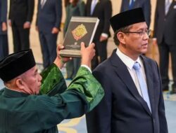 Presiden Prabowo Lantik 4 Menteri dan 1 Wakil Menteri