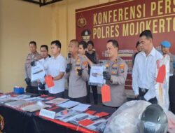 Polres Mojokerto Ungkap Kronologi Mutilasi Terhadap KorbanTiara Angelina Saraswati
