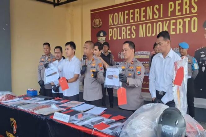 
					Polres Mojokerto Ungkap Kronologi Mutilasi Terhadap KorbanTiara Angelina Saraswati