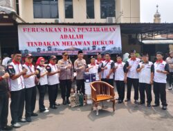 Forum Lintas Agama dan Ormas Cipayung Gelar Aksi Peduli, Donasi untuk Polsek