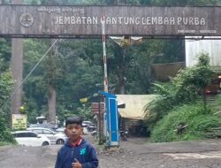Sensasi Berjalan Di Jembatan Gantung Lembah Purba Sukabumi
