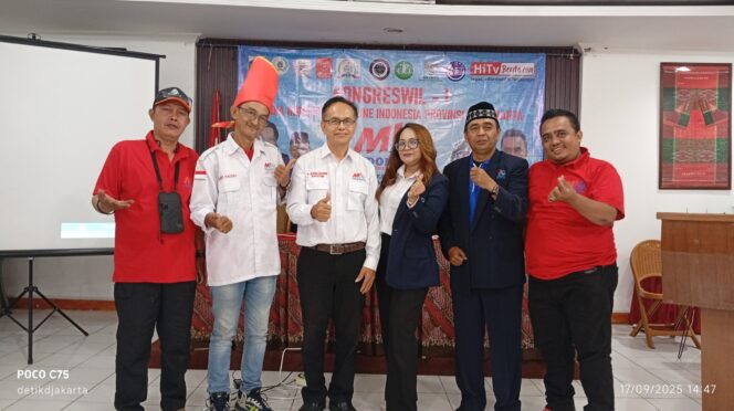 
					Gito Ricardo Resmi Pimpin MIO Indonesia DPW DKI Jakarta Periode 2025–2030