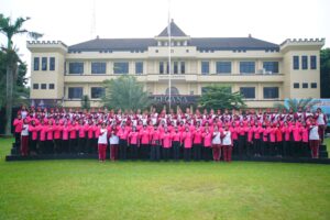Syukuran HUT Polwan Ke-77 Berlangsung Di Aula Soemarto Pasukan Gegana Korbrimob Polri