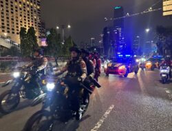 Cegah Tawuran dan Kejahatan, Polda Metro Jaya Gencarkan Patroli Malam di Jaksel