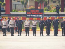 Dankorbrimob Polri Hadiri Gladi Bhakti Widya Dharana Lastarya Penutupan Dasba Siswa Diktuk Bintara Polwan Angkatan Ke-58