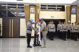 Kapolri Lepas Satgas FPU 7 MINUSCA dalam Misi Perdamaian PBB di Afrika Tengah