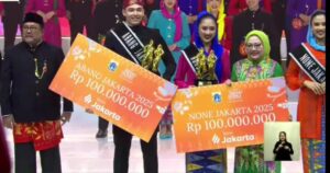 Leon Dan Defa Terpilih Sebagai Abang None Jakarta 2025
