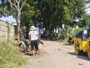 Jalan Komplek Rusak 4 Tahun Tidak Ada Perbaikan, Akhirnya Warga dan Kantor Hukum DRH & Patn