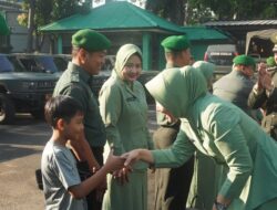Upacara Hari Kesaktian Pancasila dan Kenaikan Pangkat di Kodim 0502/Jakarta Utara