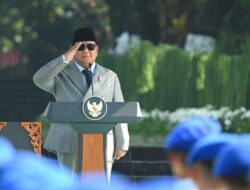 Presiden Prabowo Subianto, Hadiri Peringatan Hari Kesaktian Pancasila Di Lubang Buaya Jakarta Timur
