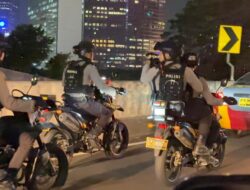 Polda Metro Jaya Gelar Patroli Skala Besar Malam ini di Jakarta Pusat