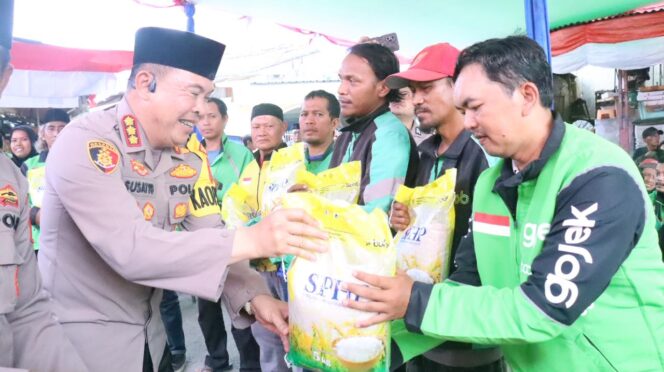 
					Kapolres Metro Jakarta Pusat Resmikan Gerai Rakyat Mart: “Ojol Adalah Teman Kami di Jalan, Mari Kita Jaga Jakarta Sama-sama”