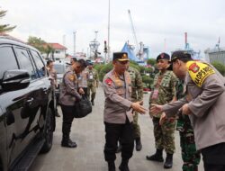 Pengamanan Kunjungan Presiden RI Prabowo Subianto Tinjau Kekuatan Maritim TNI AL dan Anugerahkan Kenaikan Pangkat di Mako Kolinlamil Jakarta