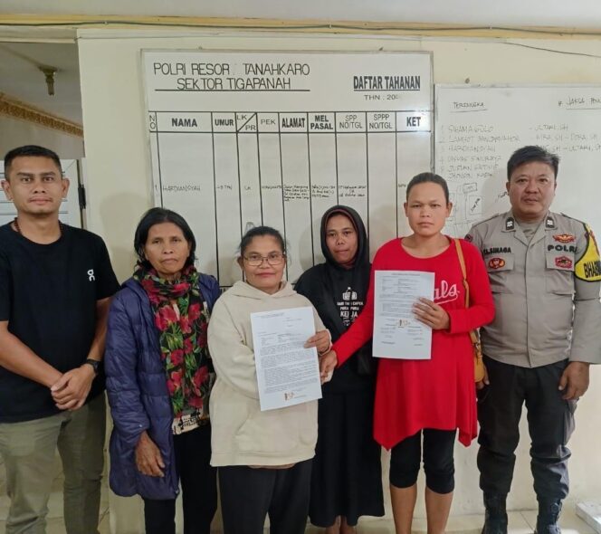 
					Kapolsek Tigapanah Bersama Kanit Reskrim Berhasil Mediasi Kasus Pencemaran Nama Baik