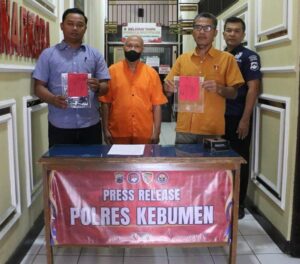 Tim Reserse Narkoba Polres Kebumen, Tangkap Pengguna Narkotika Jenis Sabu