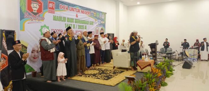 
					Ormas Bang Japar Gelar Doa Bersama untuk Negeri dan Peringatan Maulid Nabi Muhammad SAW