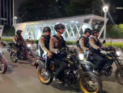 Polda Metro Jaya Gelar Patroli Malam di Jakarta
