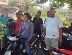 Satlantas Polres Labusel Gelar “Polantas Menyapa”, Ajak Masyarakat Tertib Berlalu Lintas di Jalinsum Kotapinang