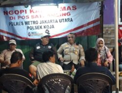 Ngopi Kamtibmas Polsek Koja, Wujudkan Keamanan dan Kebersamaan Warga Lagoa