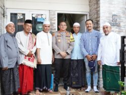 Kapolres Metro Jakarta Utara Silaturahmi ke Kediaman Habib Boften di Tanjung Priok