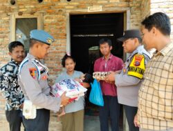 Kapolsek Sei Kanan Salurkan Bantuan untuk Anak Stunting, Wujud Kepedulian Polri terhadap Kesehatan Masyarakat