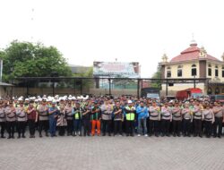Sinergi Jaga Keamanan Pelabuhan, Polres Priok Gelar Apel Siaga Kamtibmas Gabungan Potmas