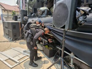 Dukung Kreativitas Generasi Muda, Brimob Polda Metro Jaya Pastikan Keamanan Pentas Carasel Monstazia SMA 68