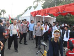 Polisi Kerahkan 1.722 Personel Melayani Aksi Solidaritas Palestina di Monas