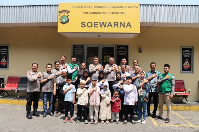 
					Tiga Tahun Mengabdi di Bandara Soekarno-Hatta, Alumni SIP 51 (Satya Intar Adinata Pratapa) Santuni Yatim Piatu