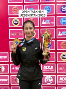 Polri Berbunga Hati, Polwan Sumut Sabet Emas di Piala Dunia Kickboxing Uzbekistan