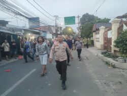 Polsek Tebet Bubarkan Tawuran Antarwarga, Pelaku Diduga Bawa Sajam