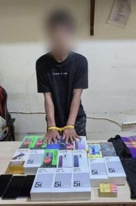 Polres Bengkayang Amankan Pelaku Pencuri Handphone