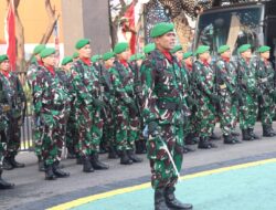 Korem 052/Wijayakrama Gelar Upacara Bendera 17-an Bulan Oktober 2025
