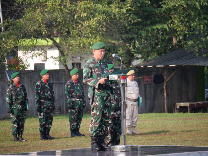 
					Upacara 17-an di Kodim 0510/Tigaraksa Jadi Pengingat Jati Diri Prajurit TNI